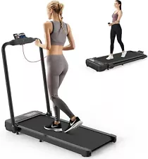 NEW Todo T3841 Foldable Treadmill with Adjustable Handlebars Black $349