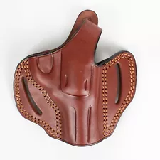 For Smith and Wesson 686 2,5 inch Revolver Owb Leather Gun Holsters