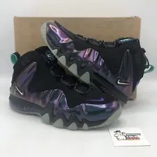 Nike Air Barkley Posite Max Black Eggplant 555097-003 Size 9