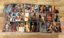 Ujena Swimwear Illustrated Collector Card Set W/ 3 Spectra Scope Cards Complete