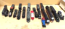 BACHMANN TYCO & BOWSER STEAM LOCOMOTIVE HO SCALE (PARTS ONLY) (15 LOT)