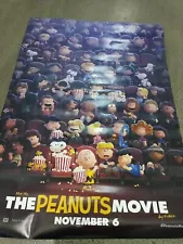 PEANUTS MOVIE 13.5x20 PROMO D/S MOVIE POSTER