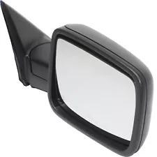 Mirror For 2013-2018 Ram 1500 2500 Manual Folding Textured Black Front Right