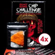 ð¶️ð¶️ 4x CHIP CHALLENGE - WORLDS HOTTEST GIFT ð¥ð¥ð¶️ð¶️ - Red Hot Reaper