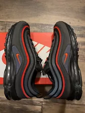 Nike Air Max 97 "Black/Picante Red" NEW 921826-018 Men's Shoes Sneaker Size 11.5