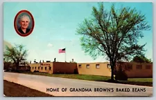 Postcard New York Mexico Grandma Brown's Baked Beans 18E