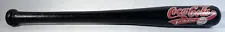 Vintage Black Coca-Cola For the Fans 1998 Black Wooden Mini 18" Baseball Bat