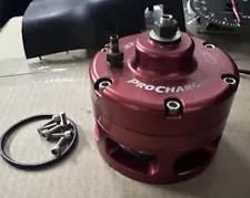 ProCharger Red Race Open Bypass Valve With Hardware/Oring