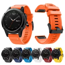 For Garmin Fenix 7X Pro Solar 6X 5X Plus Silicone Band Replacement Sport Strap