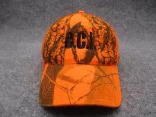 CCI Hat Cap Mens Snap Back Orange Camo Hunting Hunter Hunt realtree