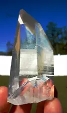 New ListingUltra Clear COLOMBIAN LEMURIAN Quartz Crystal Natural Point For Sale Columbian