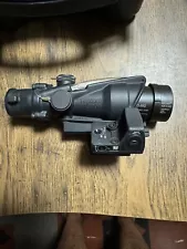 Trijicon Acog 4x32 With The ACSS Aurora Reticle Rare With Trijicon RMR 2 1 Moa