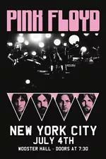 PINK FLOYD - NEW YORK CONCERT POSTER - 24x36 MUSIC 241252