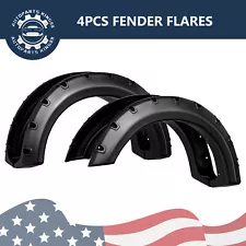 Fender Flares for 2004-2008 Ford F-150 F150 Pocket Rivet Style Bolt on 4PCS