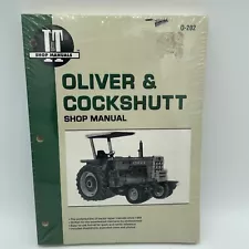 Oliver Cockshutt O202 Manual 1550 1600 1750 1800C 1900A I&T Tractor Shop Repair