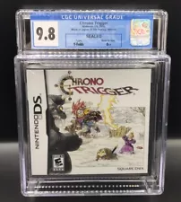 Chrono Trigger Nintendo DS CGC GRADED 9.8 NEW! RARE Not SNES NES N64 VGA WATA