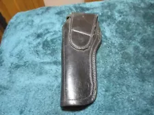 Black Leather RH right hand holster American Sales & Mfg Company Laredo, TX