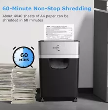 Bonded Cross Cut Paper Shredder Model#S3102