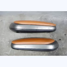 Damaged 2001-2006 BMW E46 M3 Convertible Rear Side Armrest Trim Titan Cinnamon (For: 2006 BMW M3)