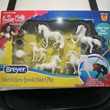 Breyer My Froggy Stuff Paint your own Stablemate 5 Horse Kit New in Box