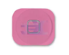 High Quality Gloss Pink Home Button for iPhone 5/5C 16GB/32GB/64GB