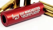 243 Winchester Case & Ammunition Gauge - For Checking Your Ammo - Free Shipping!