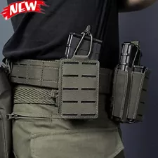 Tactical Single Mag Pouches Open-Top MOLLE Magazine Pouch for 5.56mm Rifle Mag