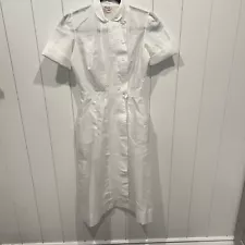 Vintage Womens Nursing Outfit Nurse Uniform Dress Size Small