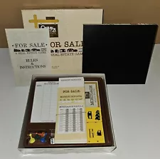 VERY RARE Century 21 "For Sale" Real Estate Board Game COMPLETE!!!