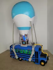 Fortnite Battle Bus Deluxe Features Inflatable Balloon with Lights & Sounds