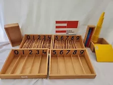 Montessori Classroom materials: Math (Everything must go)