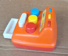 Vintage 1980s Ring A Ding Tomy Cash Register Toy