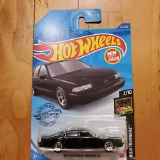 Hot Wheels 96 Chevrolet Impala SS Black 232/250 Nightburnerz 2/10 New For 2020