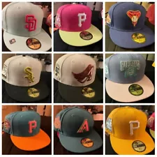 New Era Fitted MLB Hats Lot