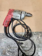 Milwaukee Hole Shooter Drill 3/8" Key Chuck 0230 Made USA Works Corded Electric