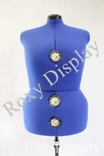 Adjustable Sewing Dress Form Female Mannequin Torso Medium Large Size #JF-FH-10