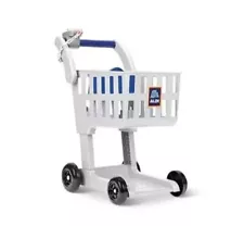 Chidren’s Kids Aldi Shopping Cart Toy With Doll Seat And Coin Slot! Hard To Find