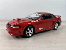 FAST & THE FURIOUS 03 SALEEN S281SC RED MUSTANG 1:18. MISSING LT MIRROR & WIPERS