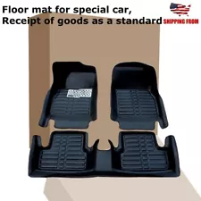 For Nissan Rogue 2008-2013 All Season Black Floor Liner Mats Waterproof (For: Nissan Rogue)