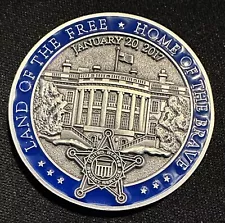 Donald Trump Presidential Inauguration Secret Service Challenge Coin 2017