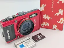 Olympus Stylus Tough TG-3 16.0MP Digital Camera - red s003