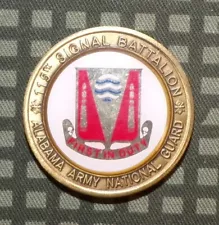 US Army 115th Signal Battalion Command Sergeant Majors Challenge Coin