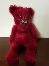 OOAK Red Terror Teddy by Terry Cruikshank
