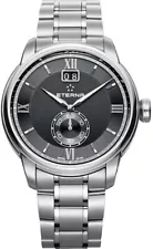 Eterna 11.2971.41.46.1704 Adventic Big Date black silver Men's Watch NEW