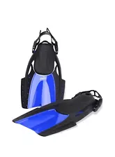 HiHill swimming Fins, Adjustable Swim Flippers for Swimming and Snorkeling L/XL