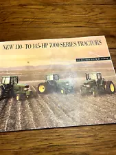 John Deere 7600 7700 7800 Tractor For 1992 Brochure FCCA