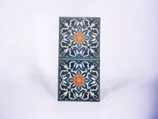 50 PİECE Cerames, Wati Moroccan ceramic tile orientalTunisian 9.5 x 9.5cm
