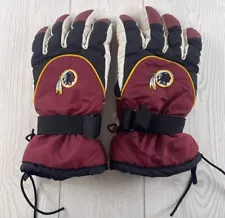 Washington Redskins Size Large Winter Gloves Embroidered Logo NFL Team Apparel