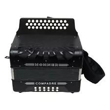 Hohner Compadre Series Black Button Accordion