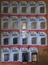 [19x] New Genuine ZIPPO Lighter Lot Mixed